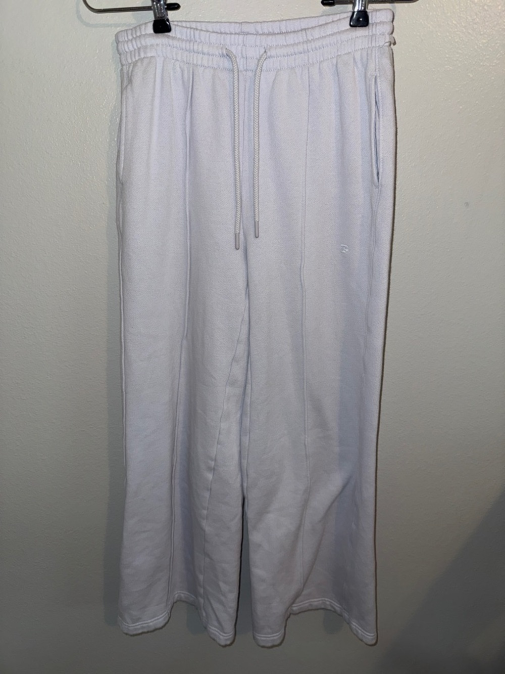 PINK Victoria's Secret light blue Wide-Leg Drawstring Joggers